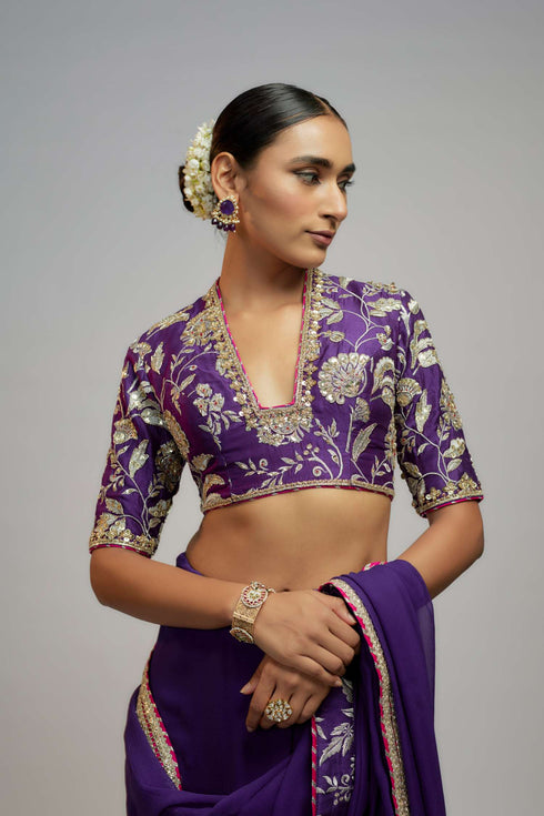 Golconda Myra Saree Set